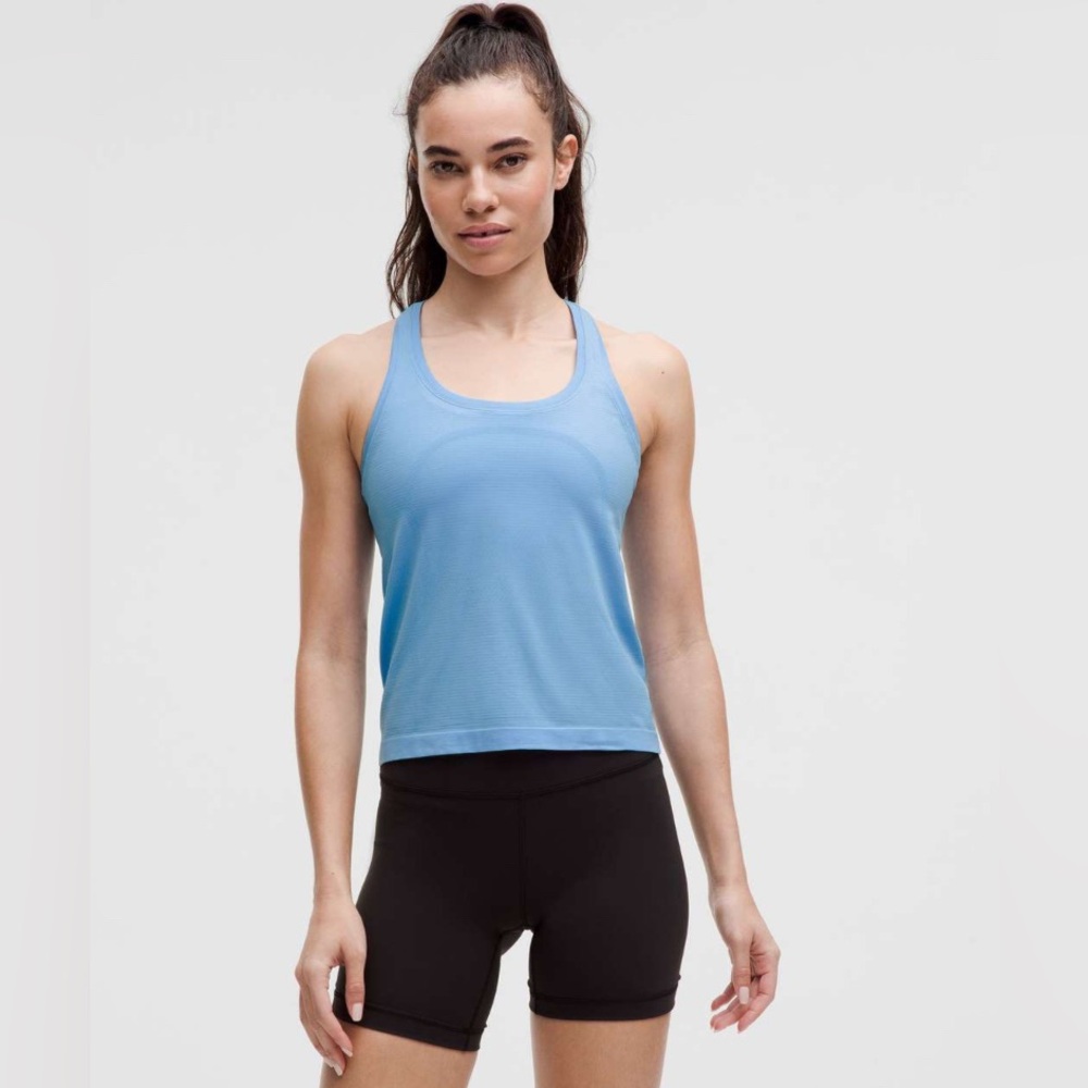 Lululemon Swiftly Tech Racerback Tank Top 2.0 *Waist Length
Aero Blue / Aero Blu